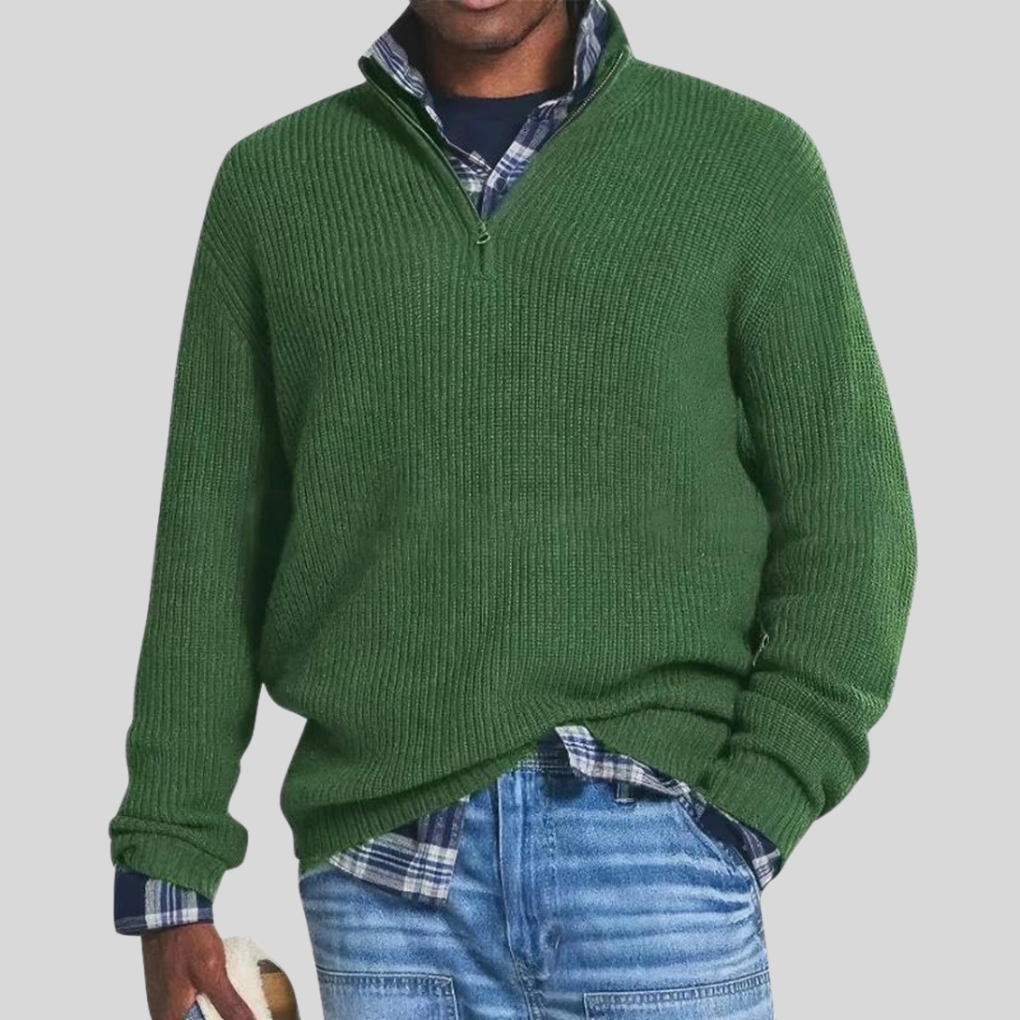 Maglione da uomo in misto lana