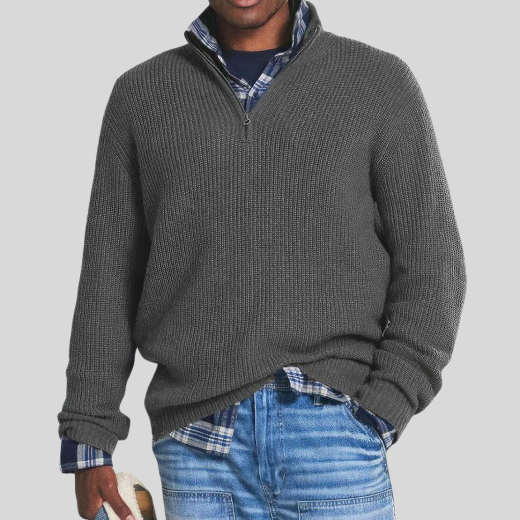 Herre Uldblandet Sweater