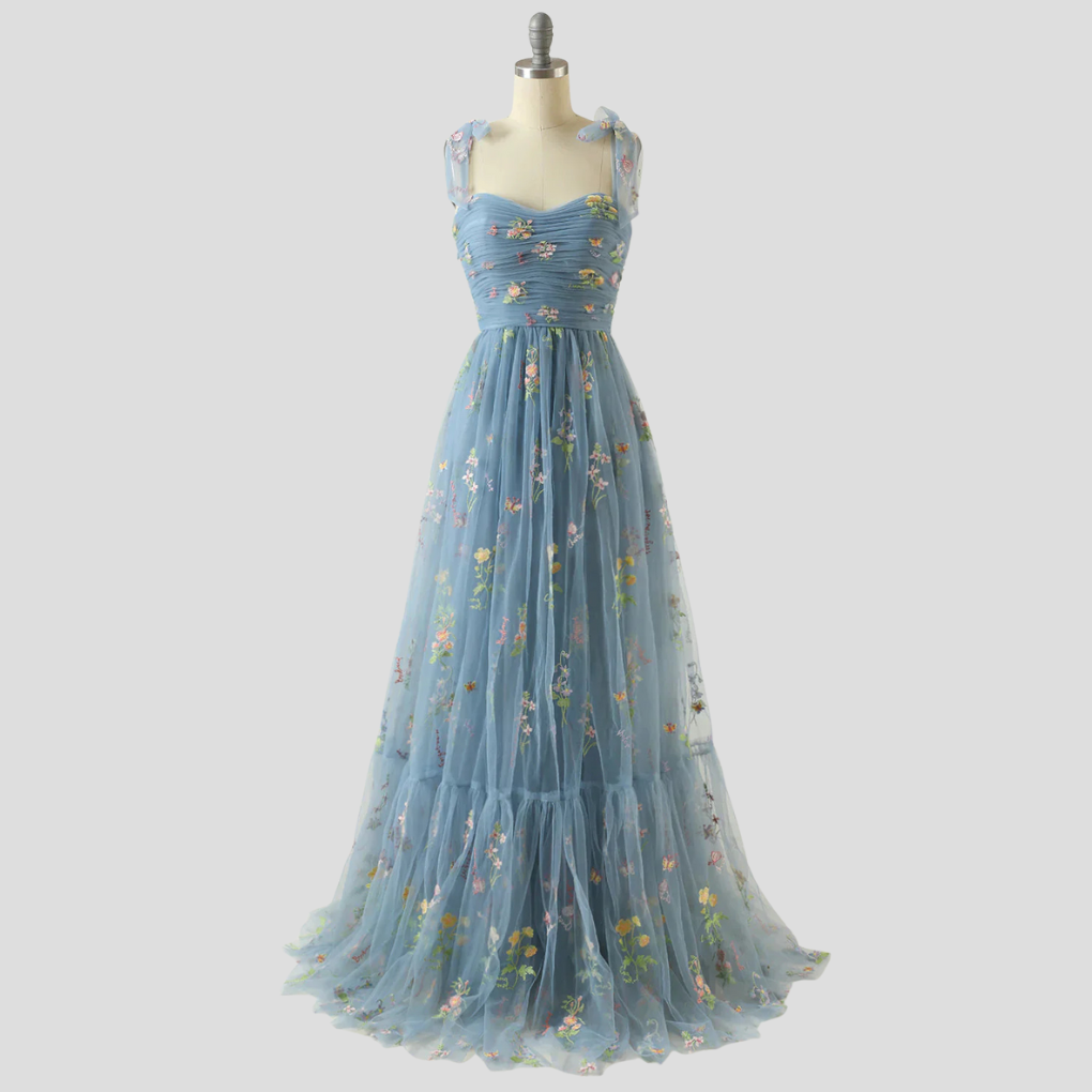 Damen Tüll-Ballkleid