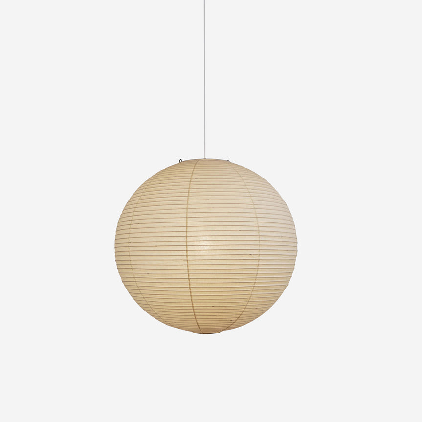 Lámpara colgante japonesa de globo de papel washi 1 luz