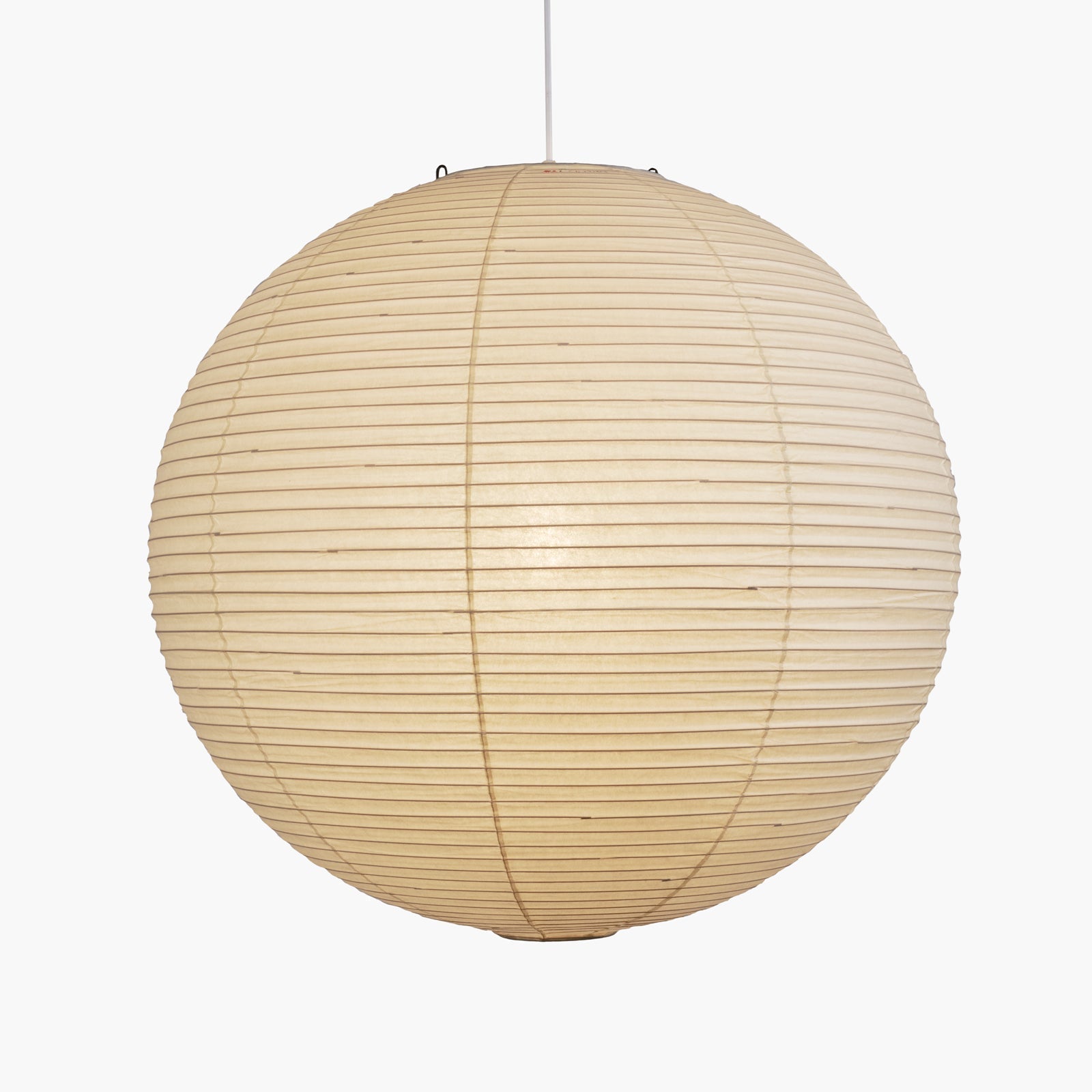 Lámpara colgante japonesa de globo de papel washi 1 luz