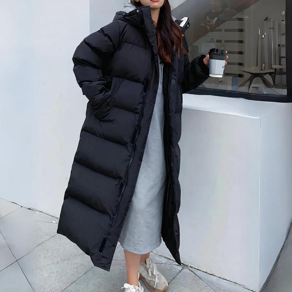Women’s Long Winter Parka – Weather-Resistant Design