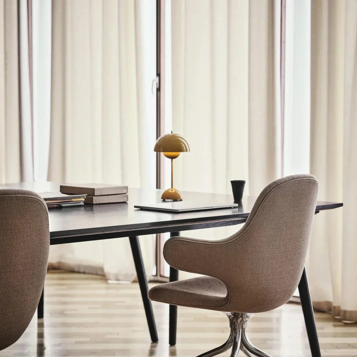 Lampada da tavolo LED moderna wireless a cupola 1 luce