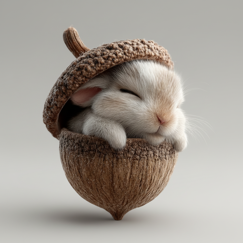 Acorn Decorative Plush Christmas Ornament Cute Decoration