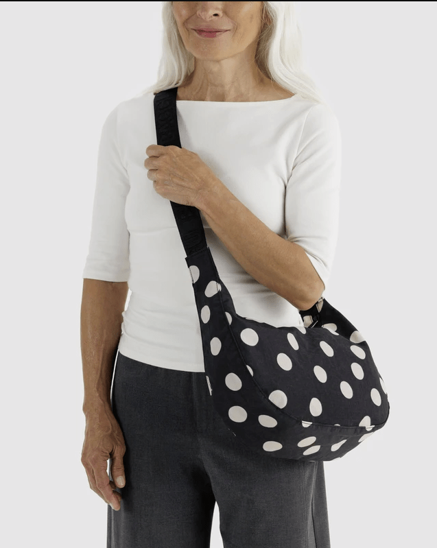 BAGGU Crescent Bag Medium Extended 47" Strap - Recycled