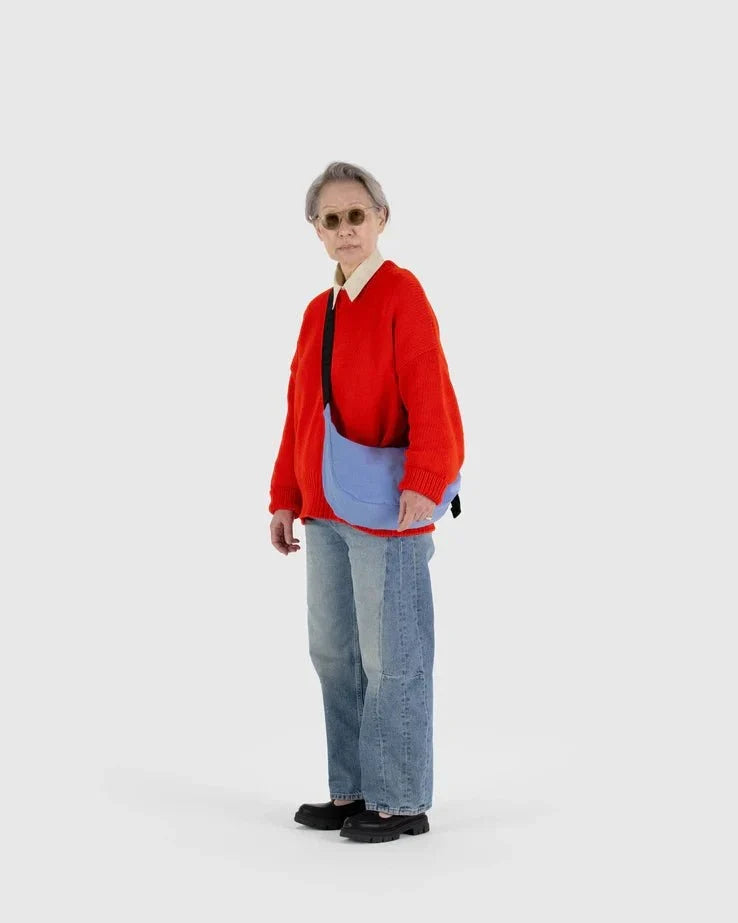 BAGGU Crescent Bag Medium Extended 47" Strap - Recycled