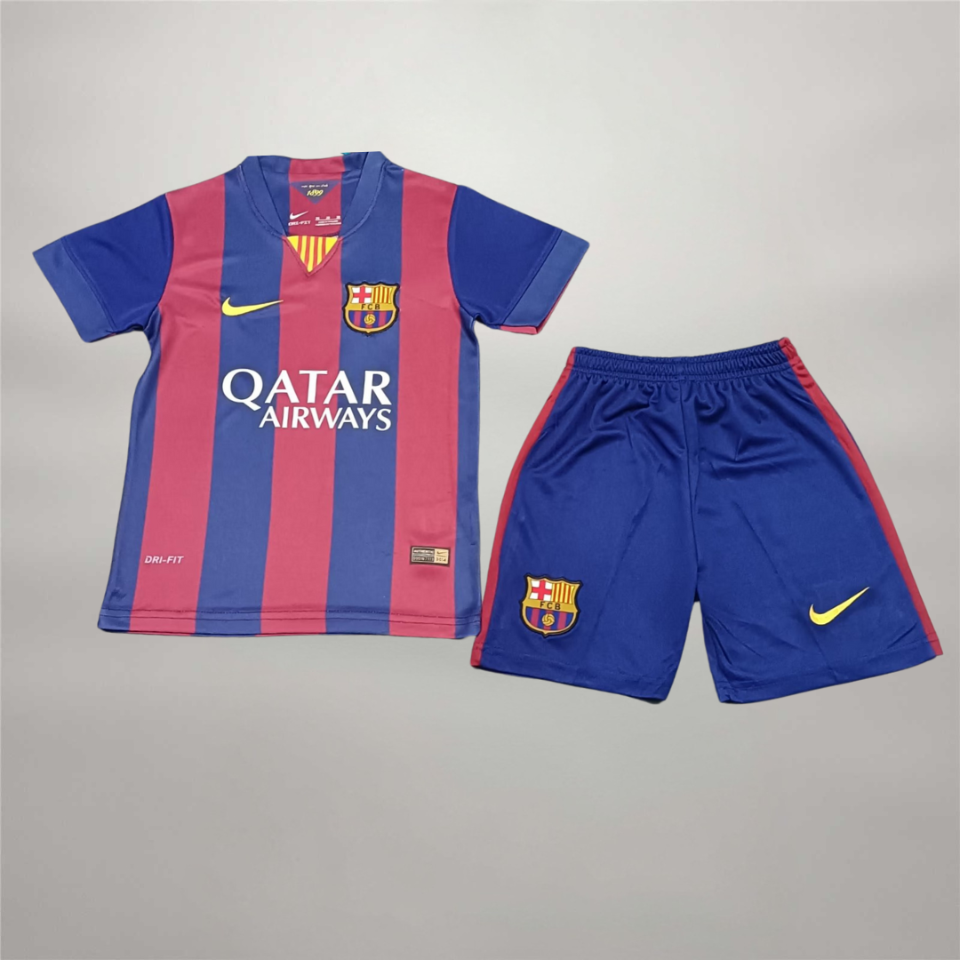 Equipación Completa Barcelona Local 2014/15 - Niños