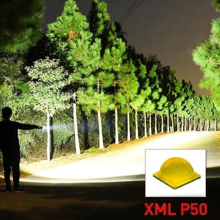 90000 Lumen Xhp50.2 Leistungsstärkste Taschenlampe