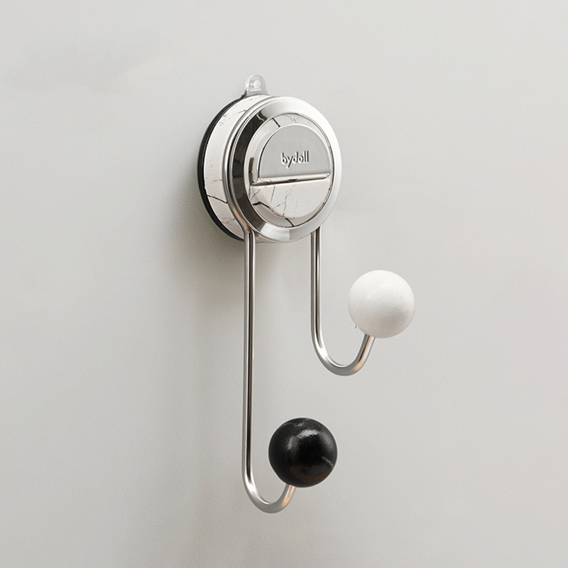 Porta rotolo per carta igienica in acciaio inox con ventosa senza fori – Antiruggine e facile da installare