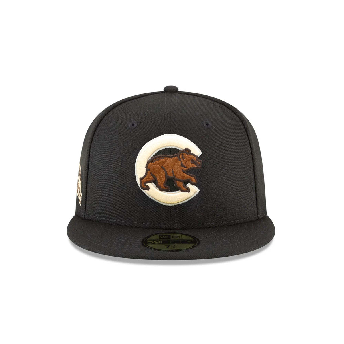Gorra ajustada Chicago Cubs "Stout" parche aniversario 100 años New Era 59FIFTY