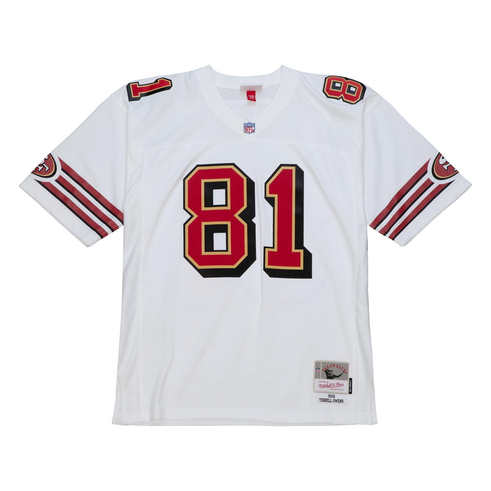 Camiseta NFL San Francisco 49ers Terrell Owens Mitchell & Ness 1996 Legacy