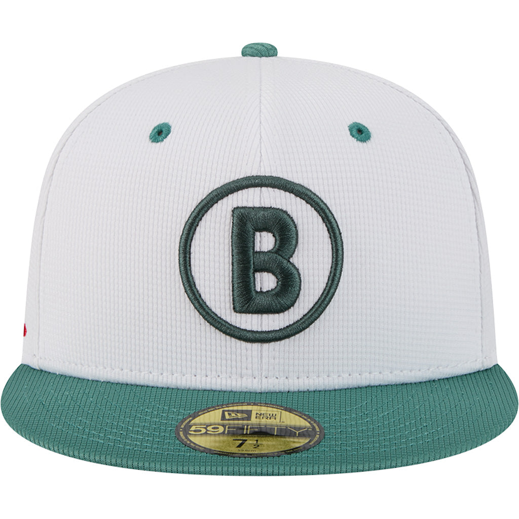 MLB Boston Red Sox New Era 2025 City Connect Batting Practice 59FIFTY Fitted Pet - Wit