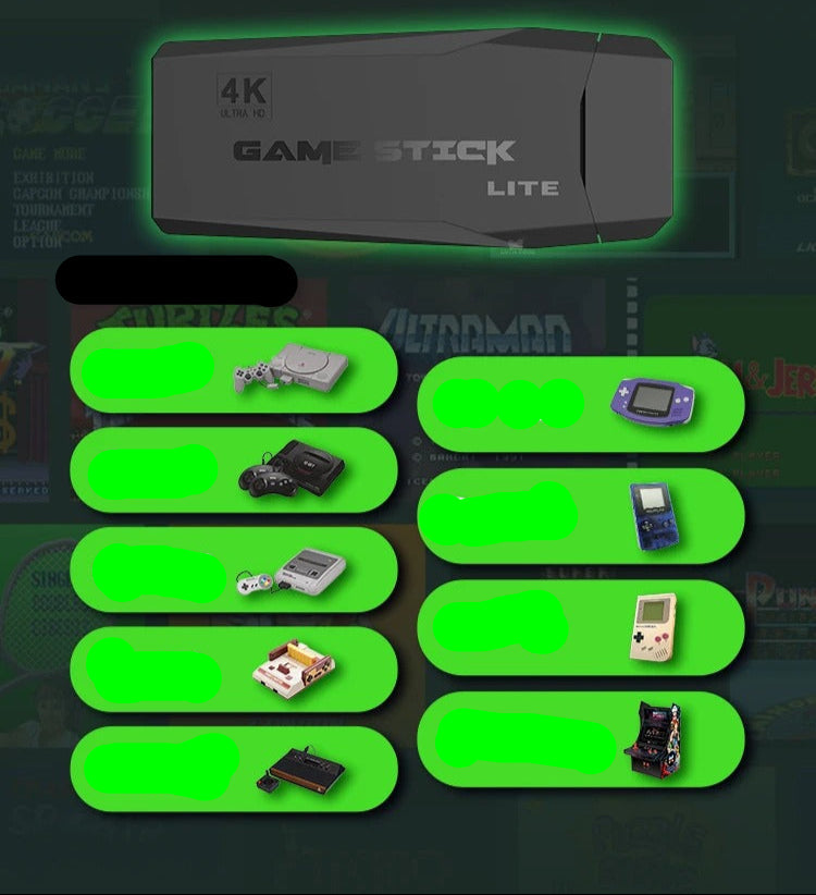 Vanta Retro Konsole 64GB mit 2 Controllern – über 20.000 Spiele