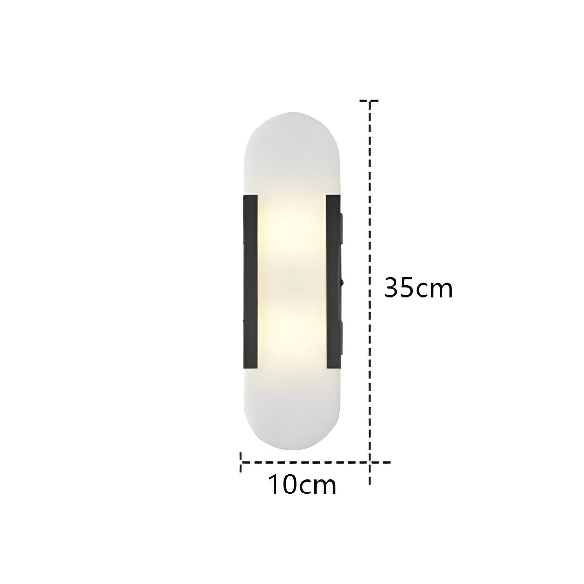 Nordischer Alabaster Marmor Wandleuchter LED 1-Flammig