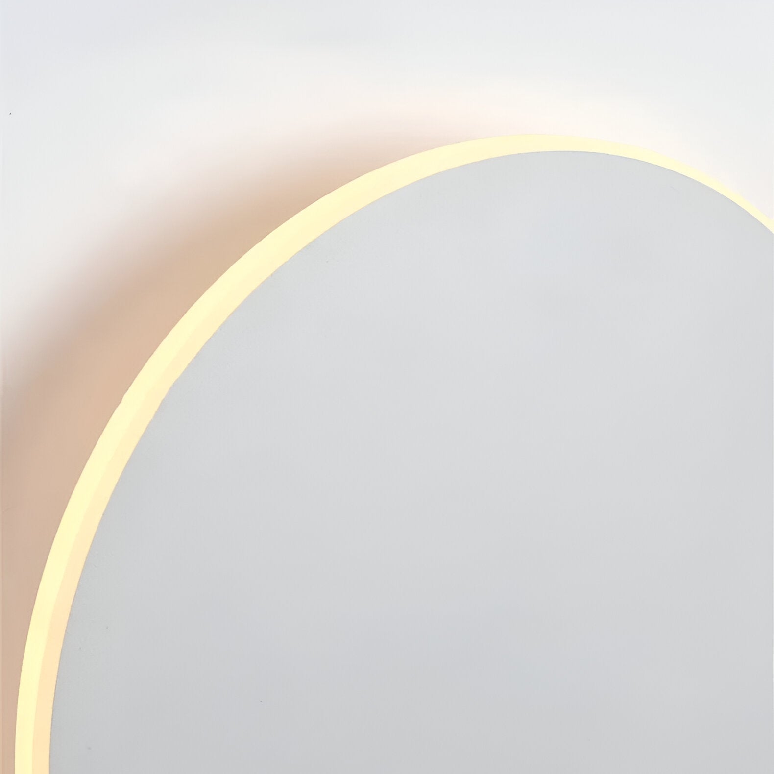 Aplique LED redondo moderno nórdico de 1 luz
