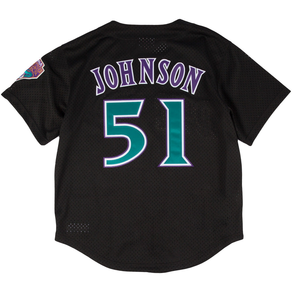 MLB Arizona Diamondbacks Randy Johnson Mitchell & Ness '99 Authentic Batting Practice Trikot