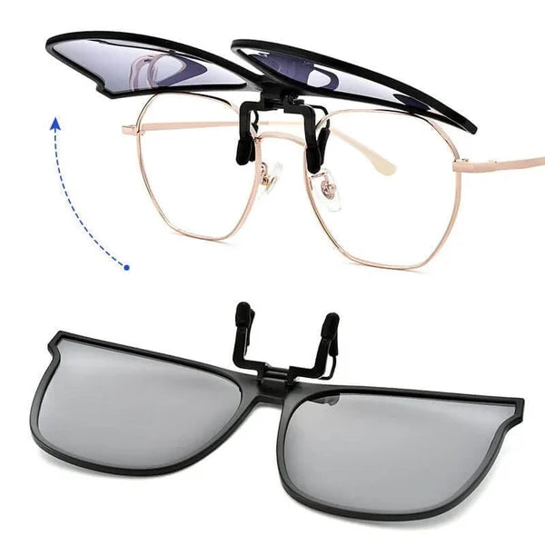 Frosetpro | Nye Polariserede Clip-on Flip Up Solbriller