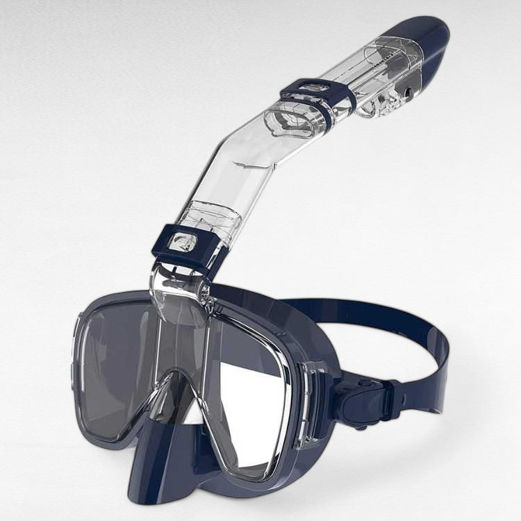 Foldbar Snorkel Svømme Maske – Nem Åndedræt og Krystalklar Undervands Syn