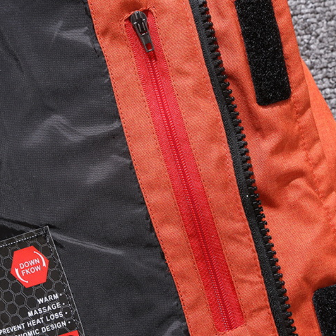 Nordfall Herren Parka Winterjacke – dick gefüttert, wasserdicht & winddicht