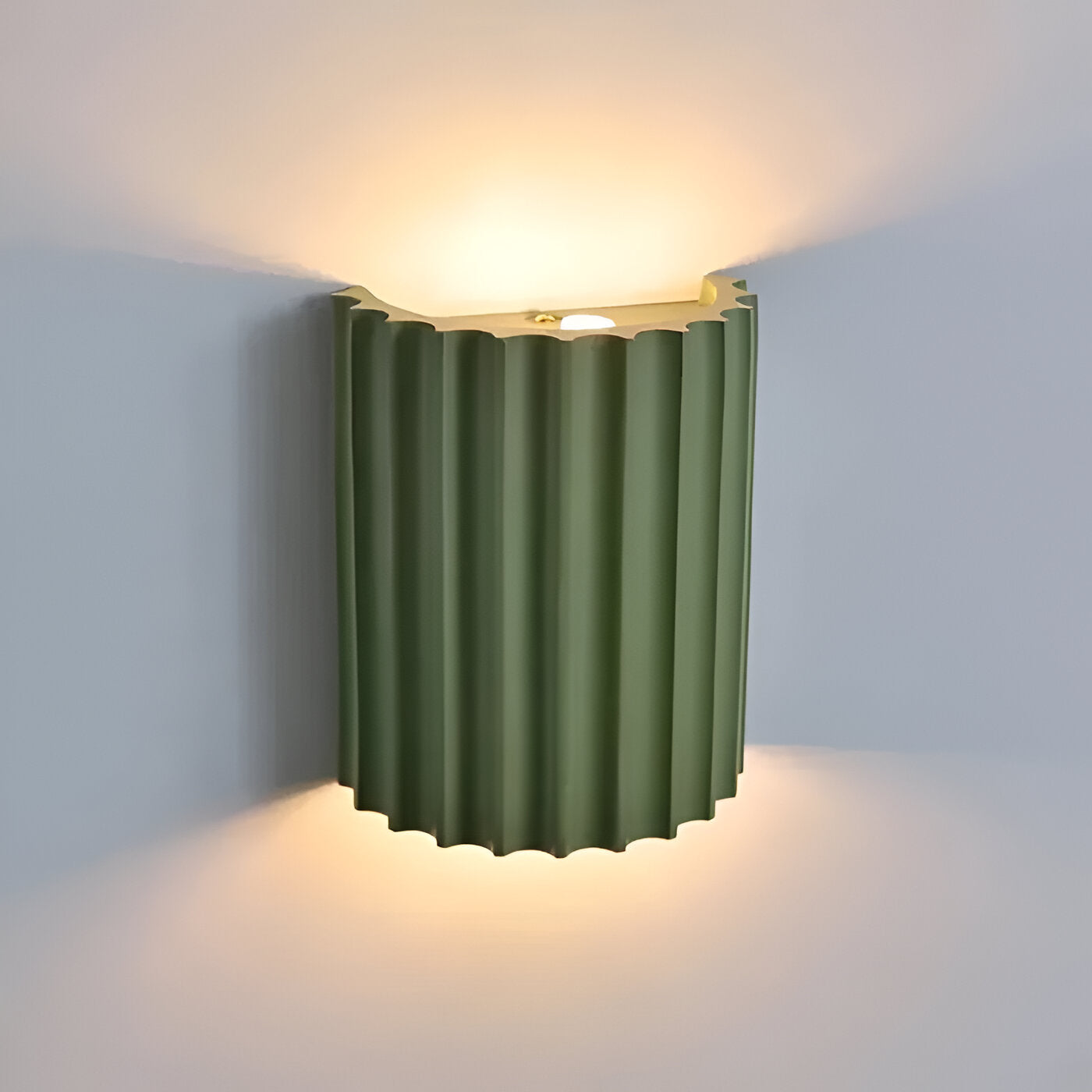 Applique da parete in resina nordica a strisce LED 1 luce