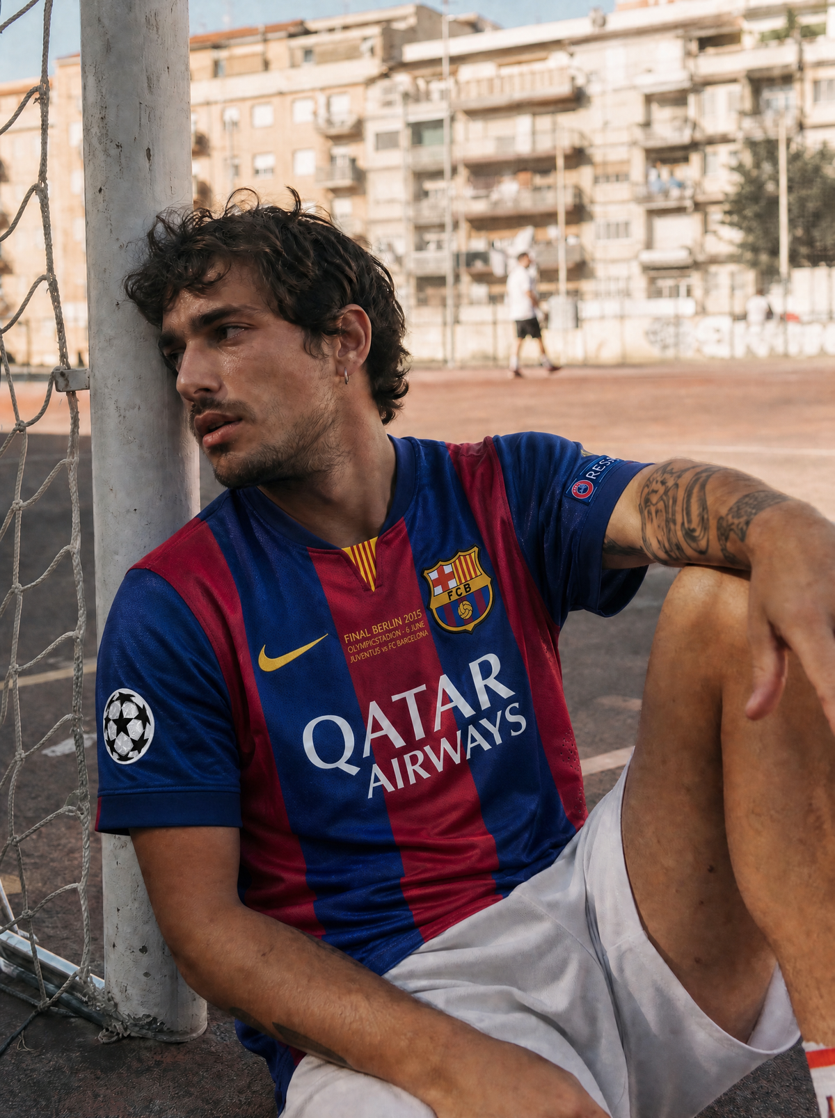 Camiseta de local Messi Barcelona Final UCL 2014/15