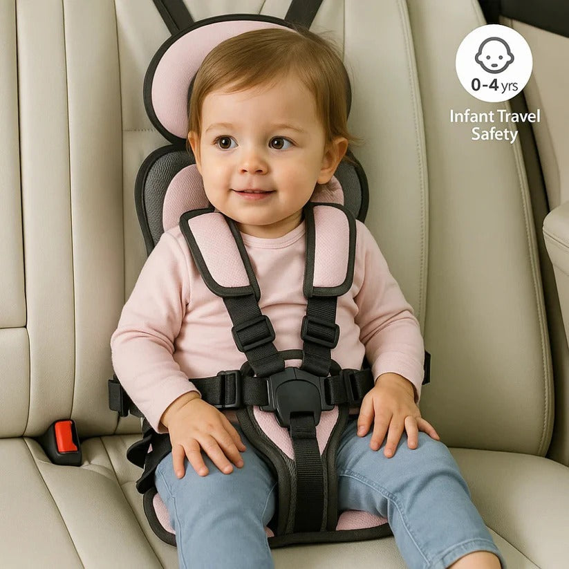 Asiento de viaje compacto para niños