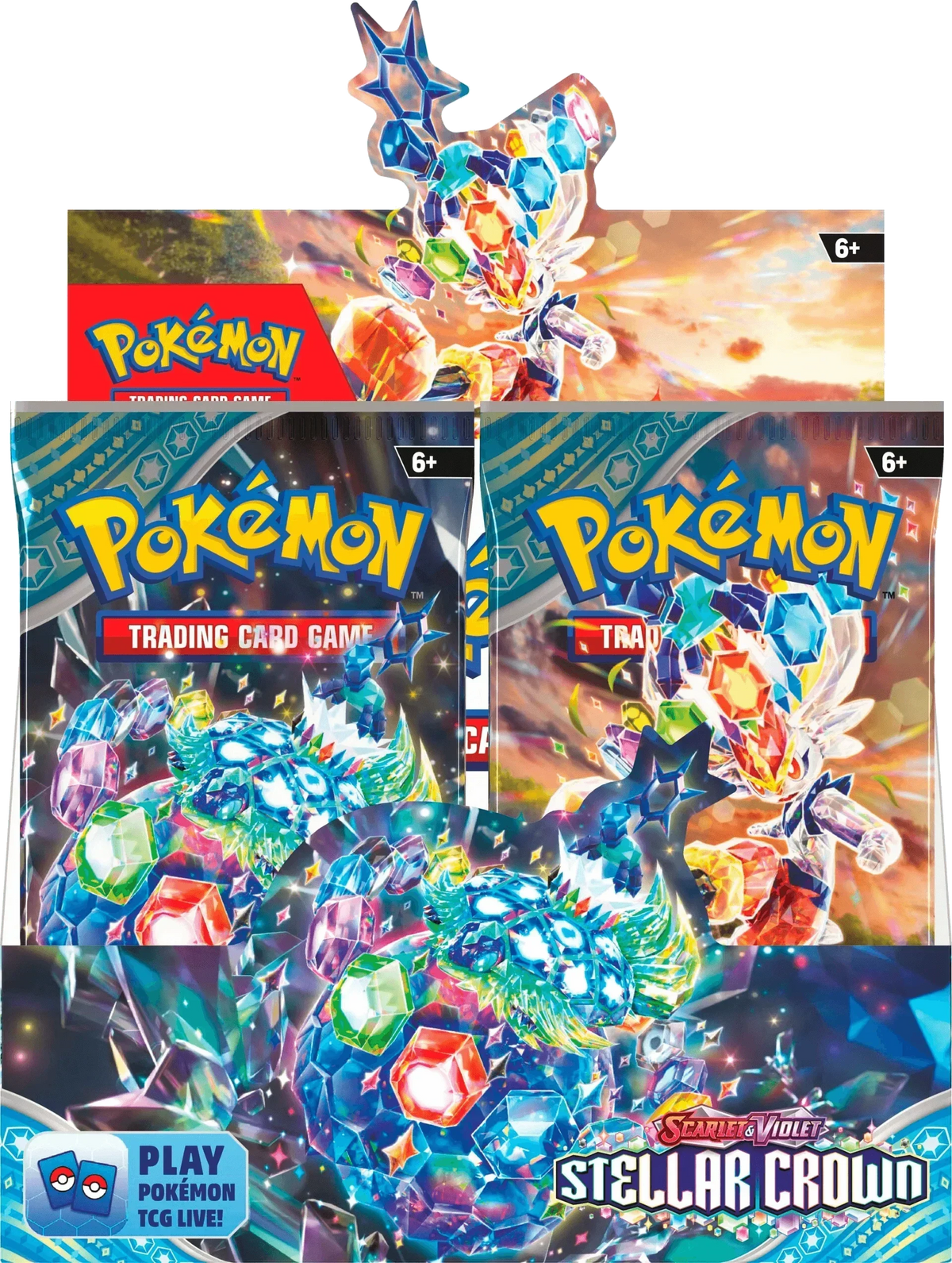Pokemon TCG - Scarlet & Violet - Stellar Crown - Booster Box (36x Packs)