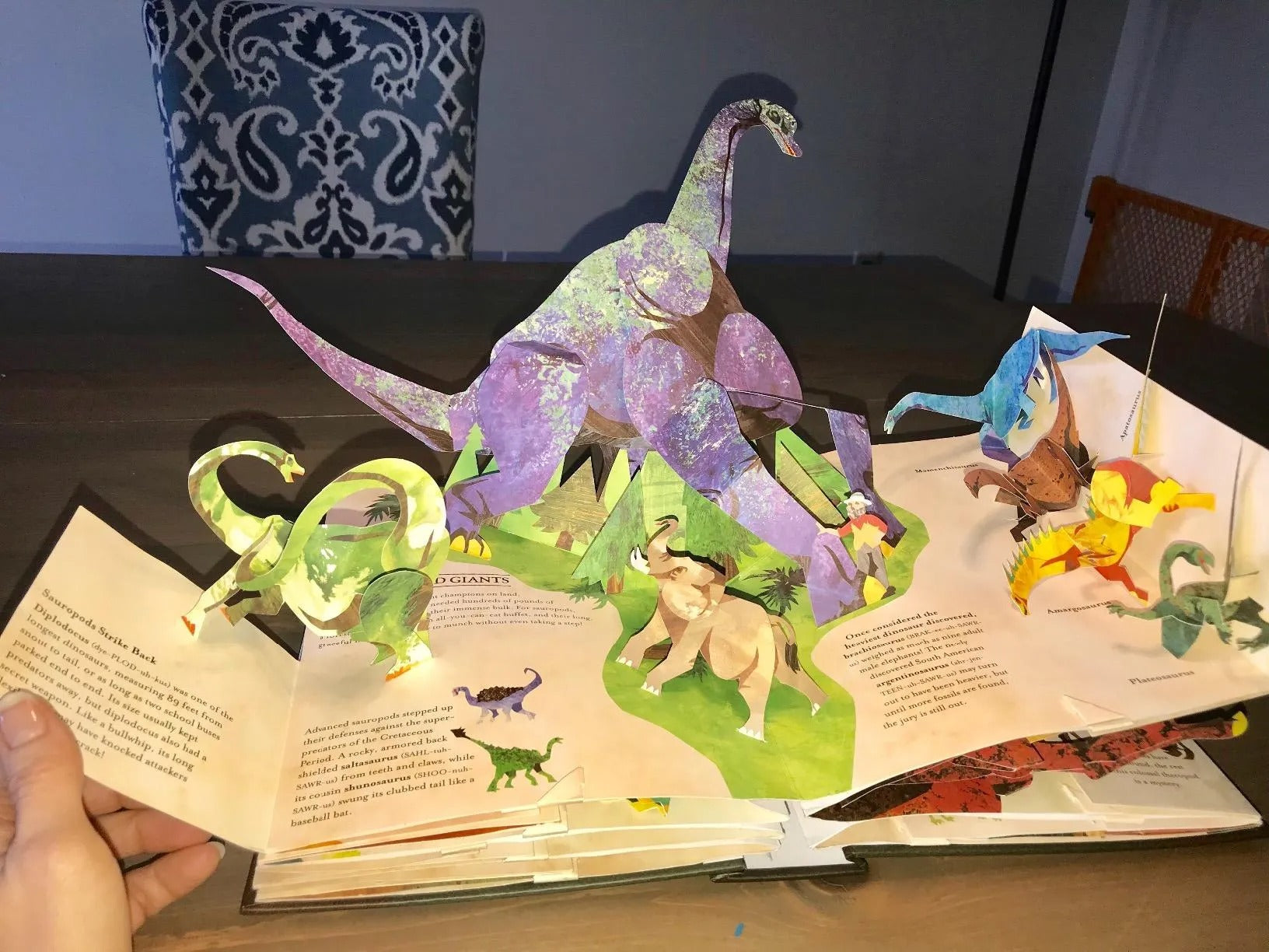 Puili | 3D Pop-up Buch Dinosaurier | Episches Abenteuer, Bestseller von Robert Sabuda & Matthew Reinhart