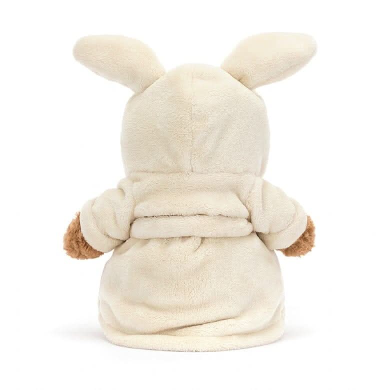 Plüschteddybär mit weichem Bademantel – 26cm