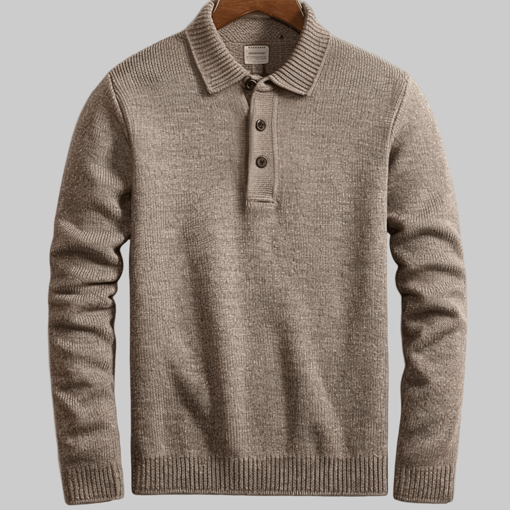 Herre polo sweater