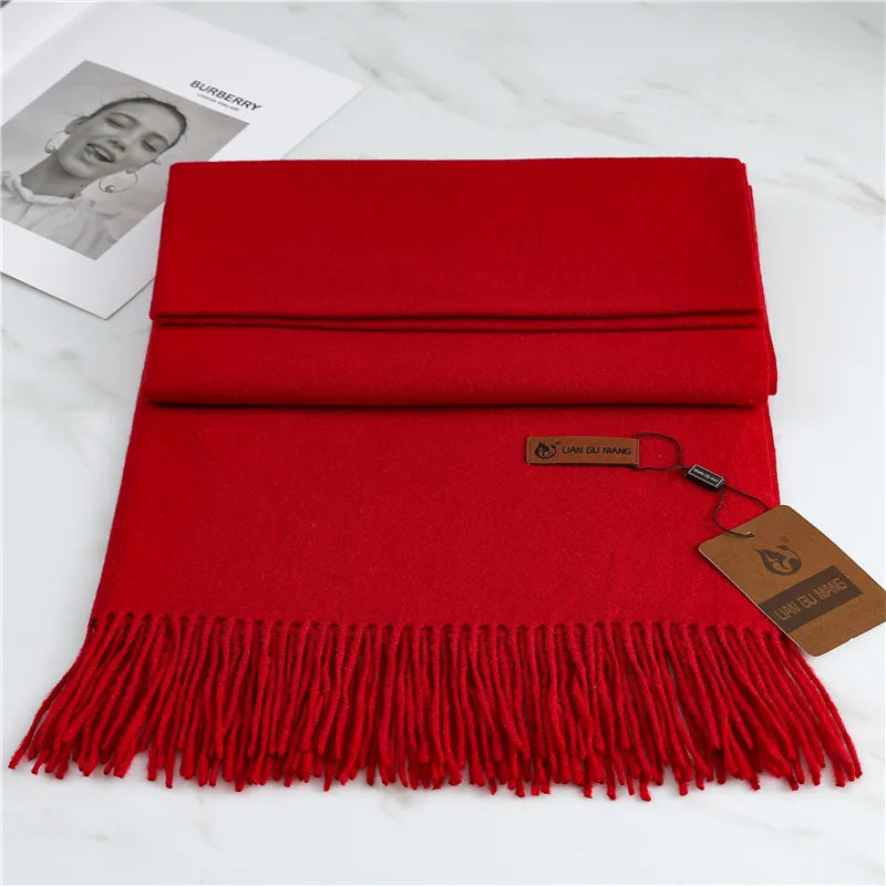 Krystal Cashmere Scarf | Warm Winter Accessory
