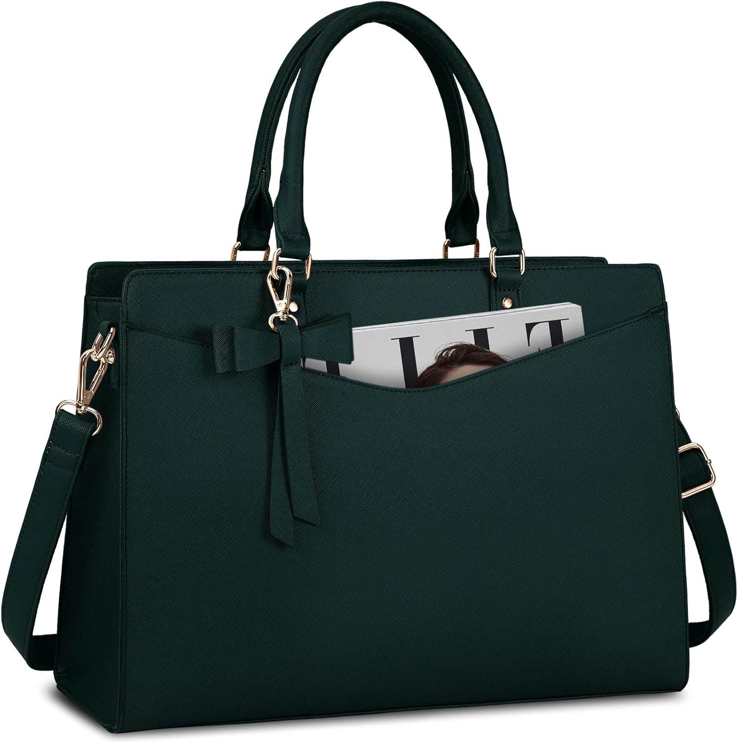 Women’s Work Laptop Tote Bag with Organised Multi-Compartment Layout