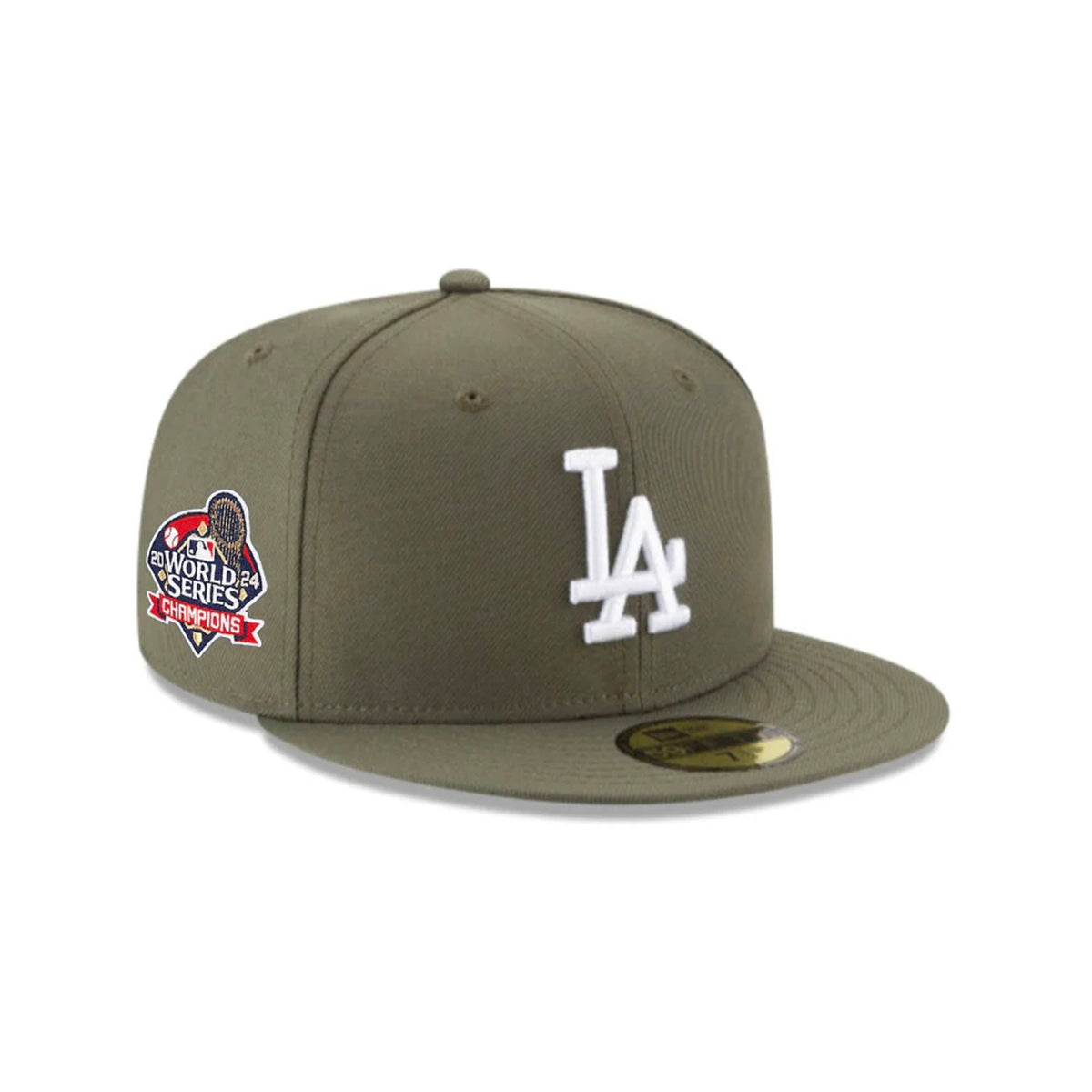 Los Angeles Dodgers Serie Mundial 2024 Verde Oliva 59FIFTY