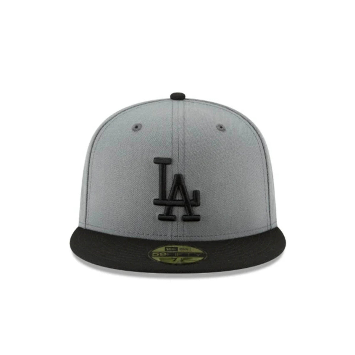 Los Angeles Dodgers 2025 World Series Champions Gray & Black 59FIFTY Fitted Hat