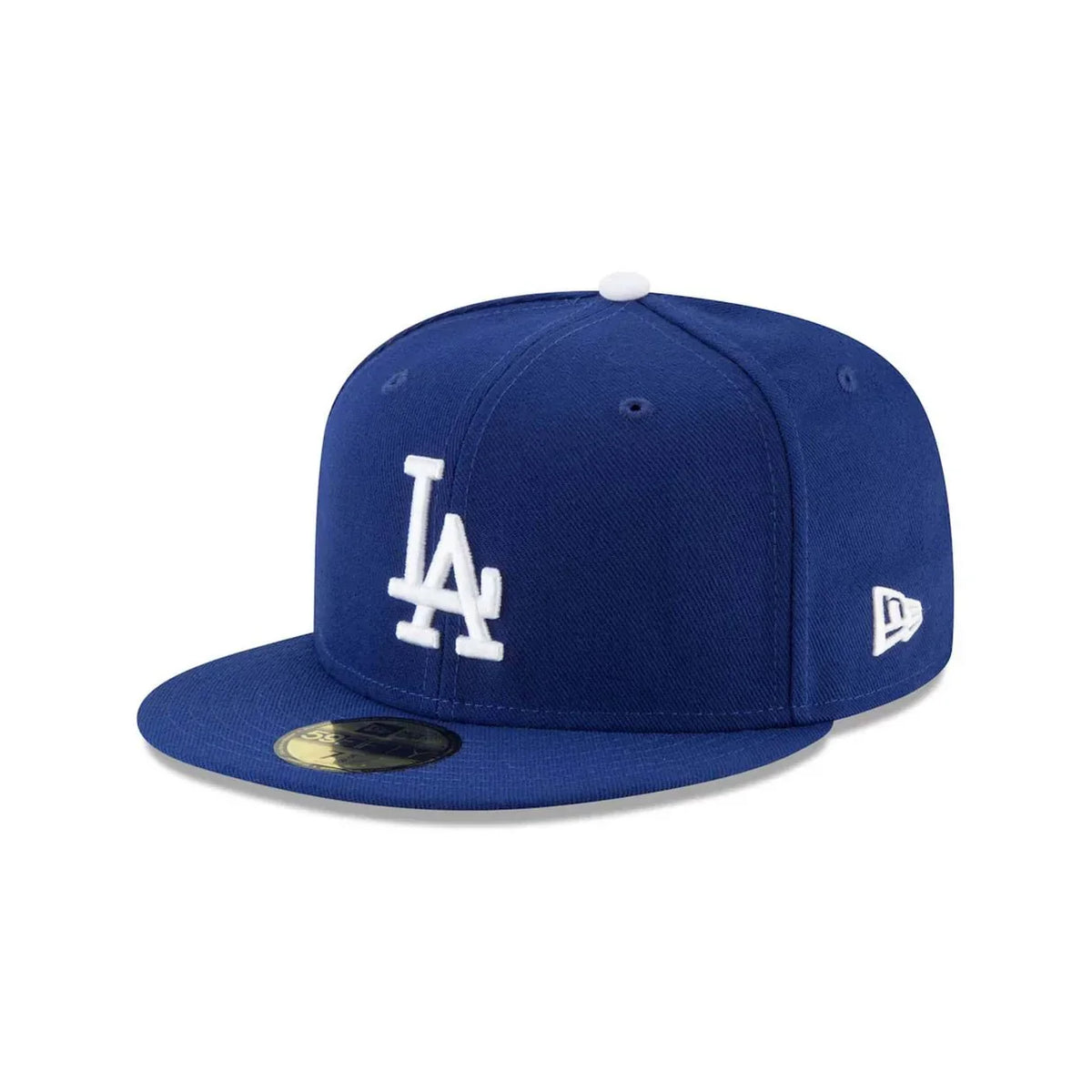 Gorra ajustada azul 59FIFTY con parche lateral de campeones de la Serie Mundial 2025 de Los Angeles Dodgers