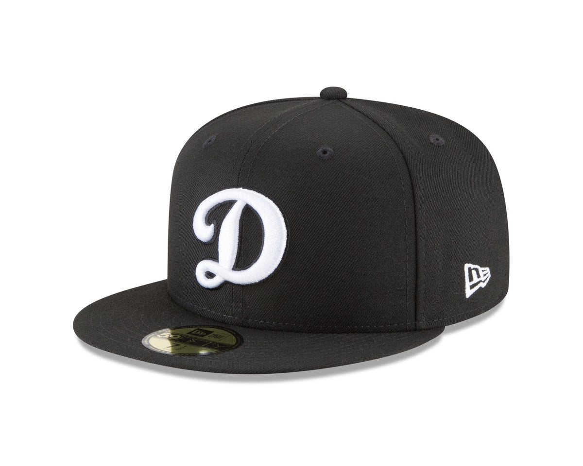 Los Angeles Dodgers Authentic Collection Alternate Logo Black 59FIFTY Fitted Hat