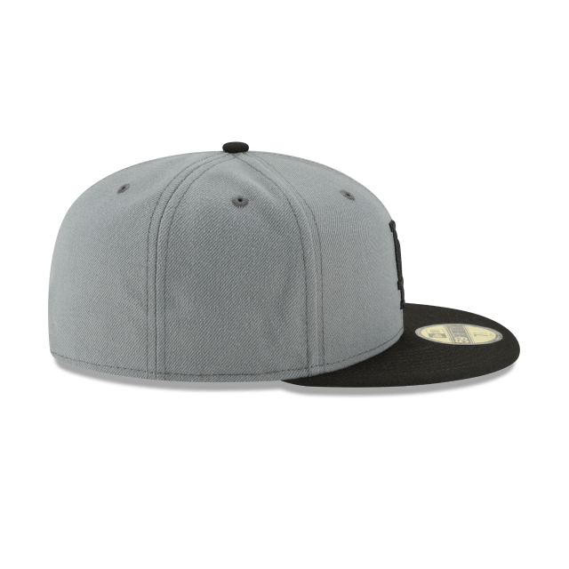 Los Angeles Dodgers Authentic Collection Zwart & Grijs 59FIFTY Fitted Hoed