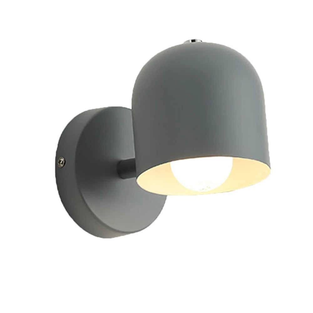 Applique da parete moderno a cupola Macaron LED 1 luce