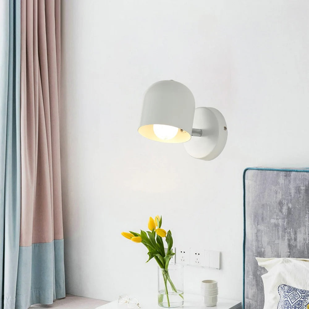 Applique da parete moderno a cupola Macaron LED 1 luce