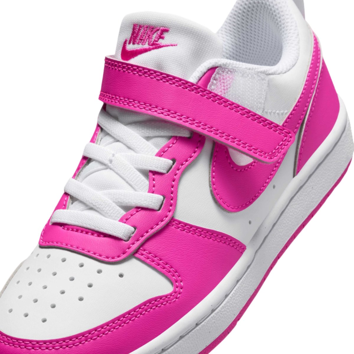 Nike Court Borough Low Recraft Laser Fuchsia Hvid (PS)