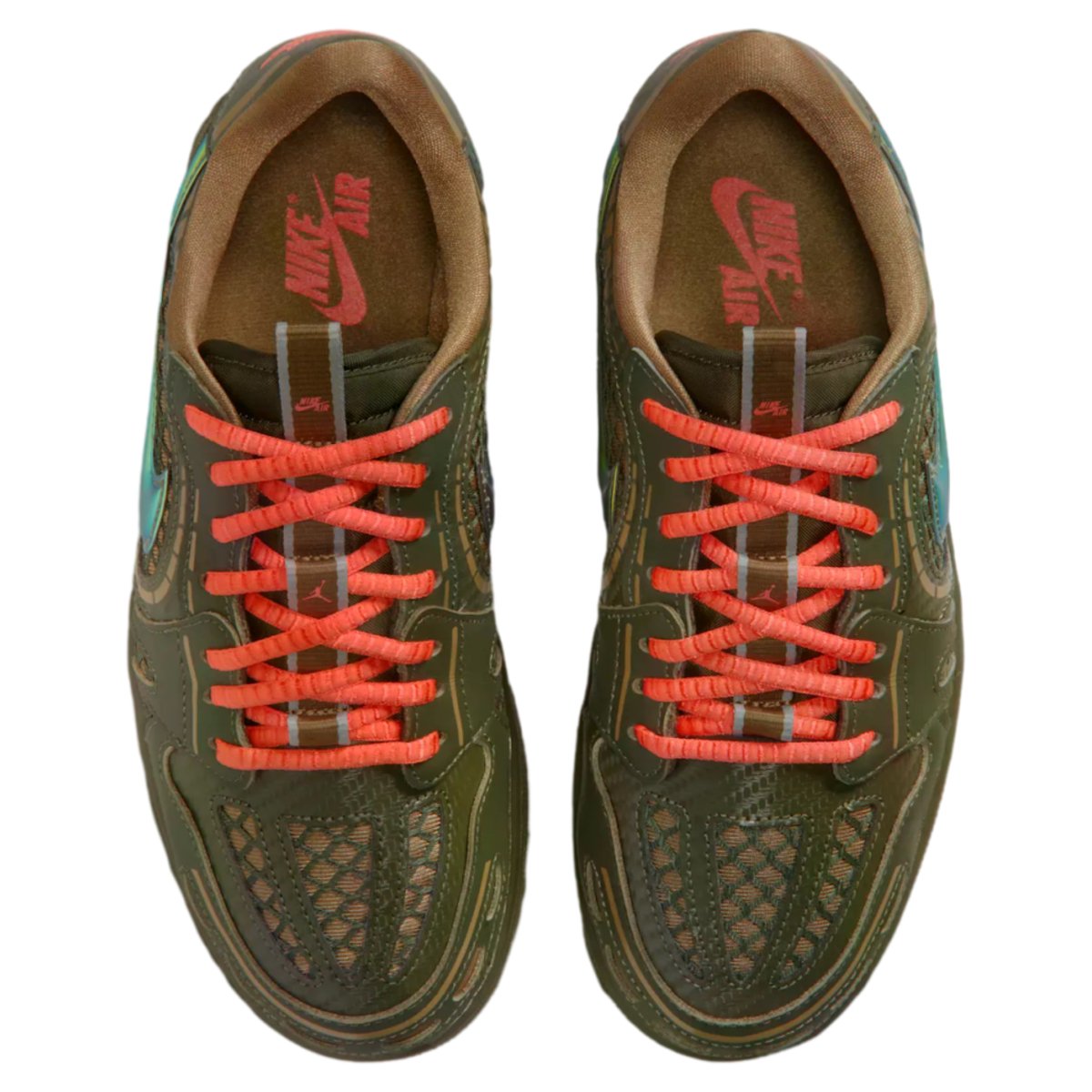 Jordan 1 Low Method of Make V3 Brun Kelp Cargo Khaki (W)