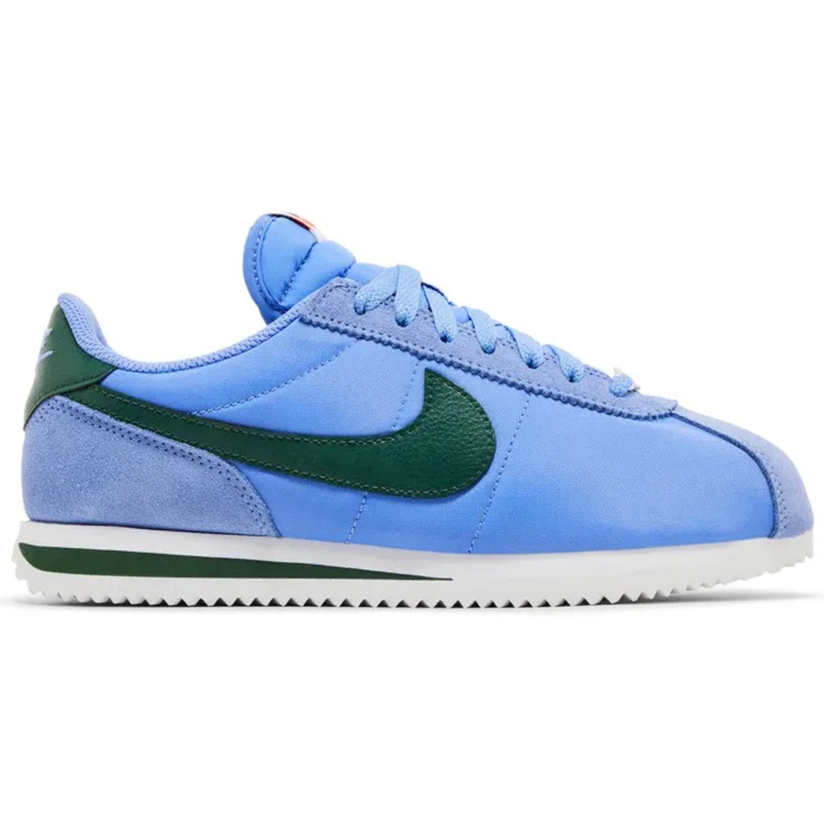 Nike Cortez Textil Pulso Real Blanco Negro Abeto (W)