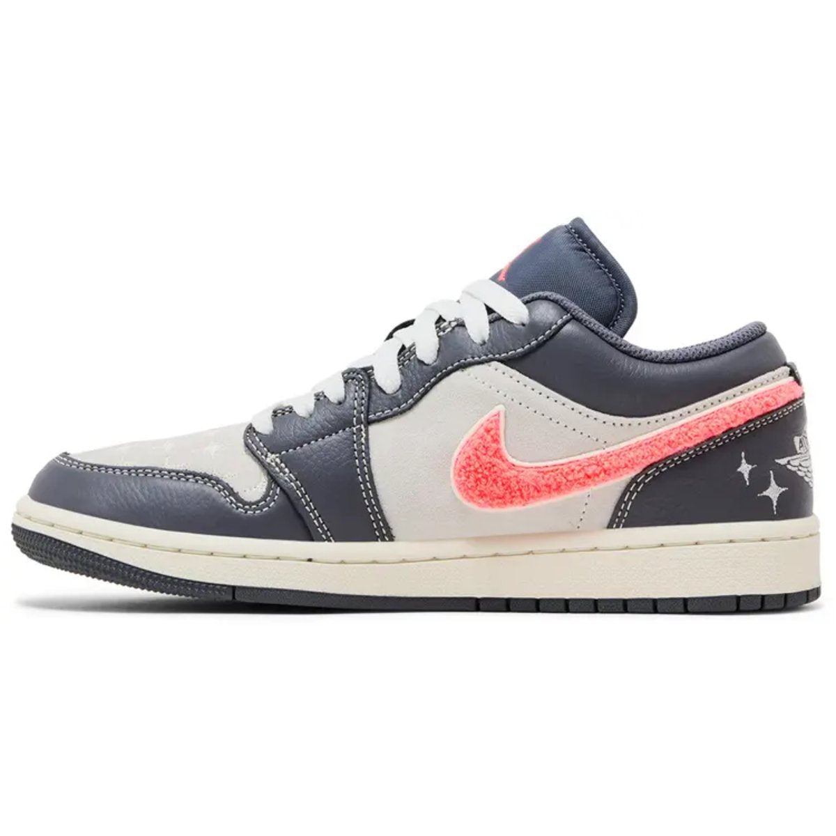 Jordan 1 Low Lys Grafit Hot Punch (W)