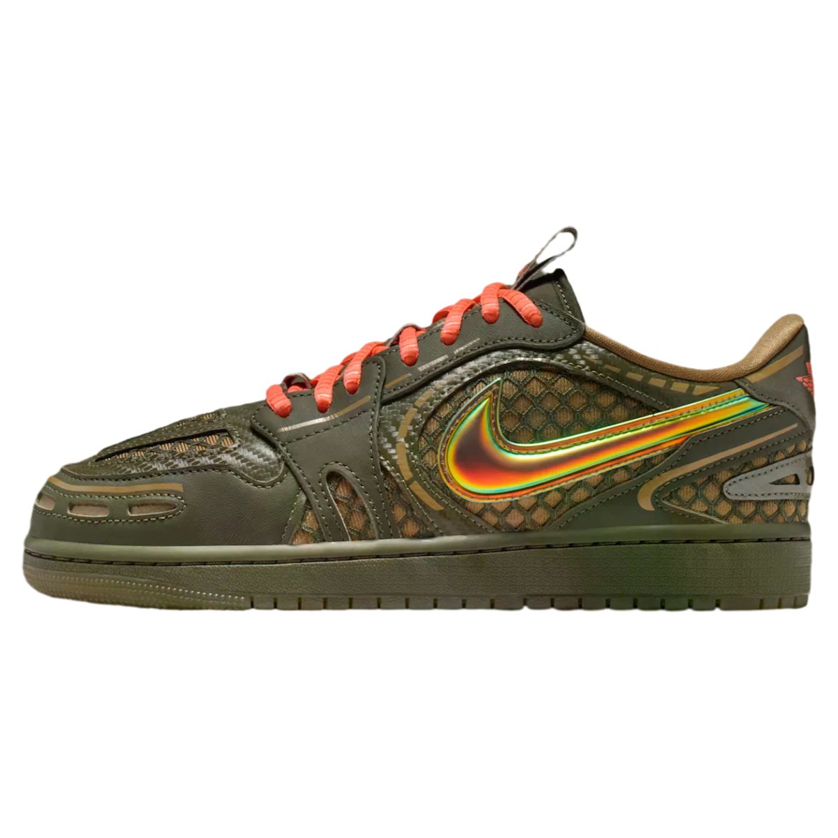 Jordan 1 Low Method of Make V3 Brun Kelp Cargo Khaki (W)