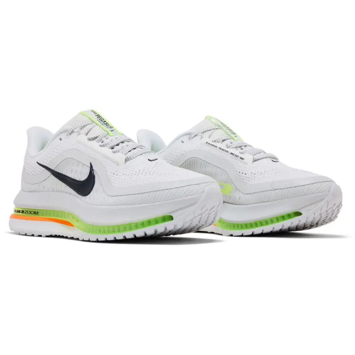 Nike Air Zoom Pegasus Premium Hvid Volt Sort