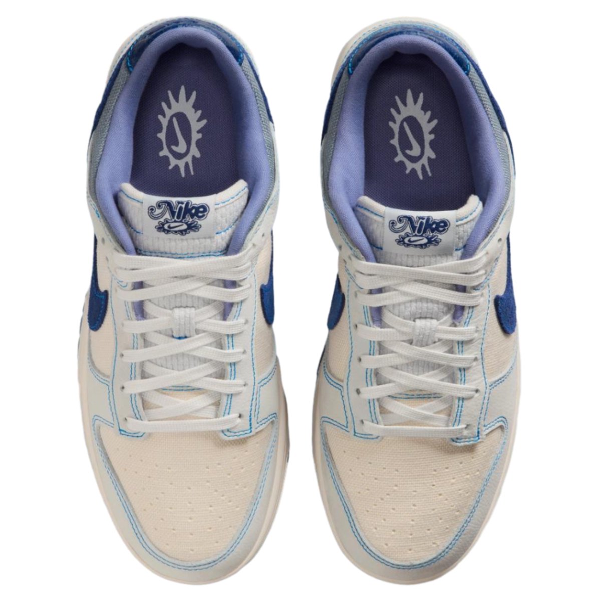 Nike Dunk Low Retro SE Hvid Blue Void