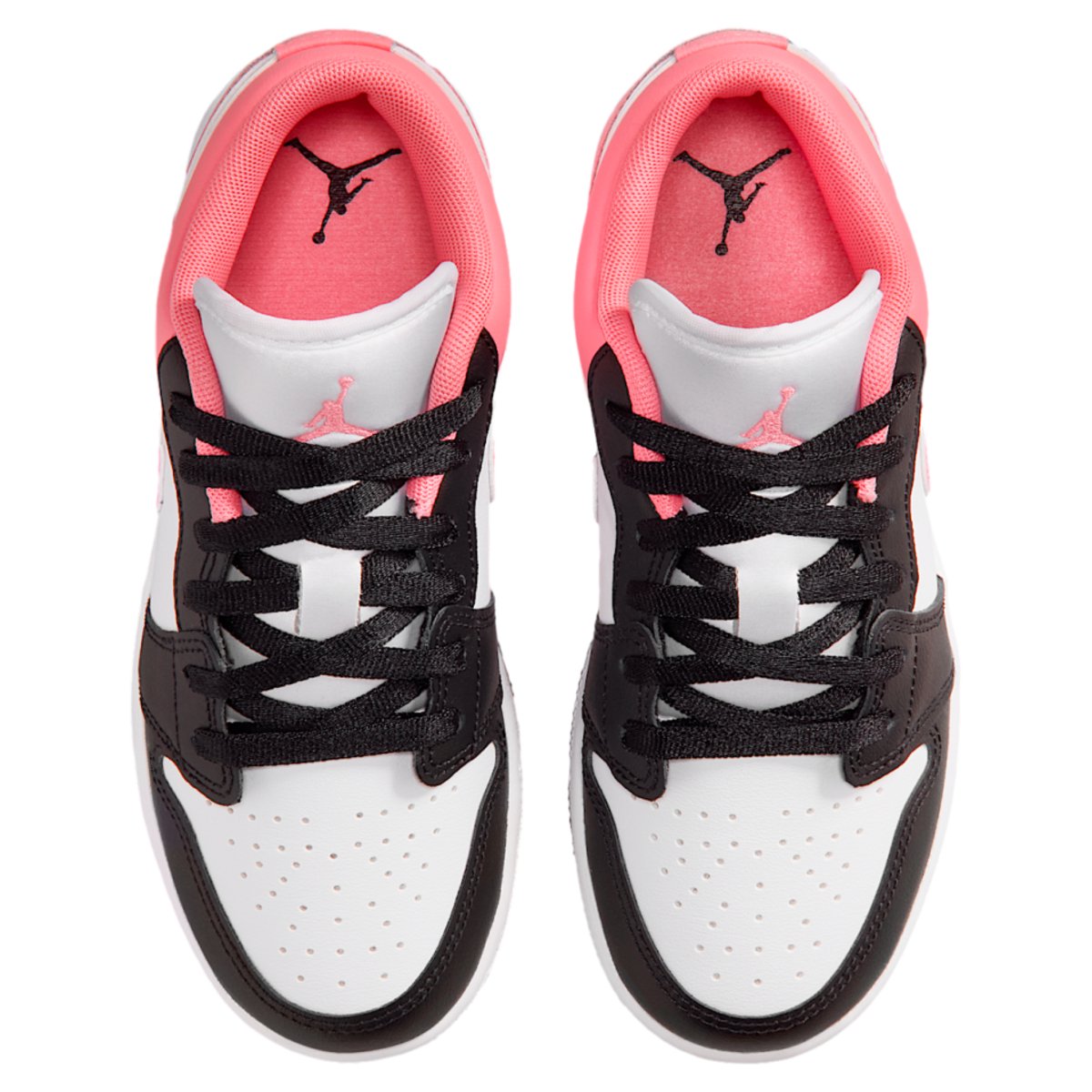 Jordan 1 Low Sort Pink Gaze (GS)