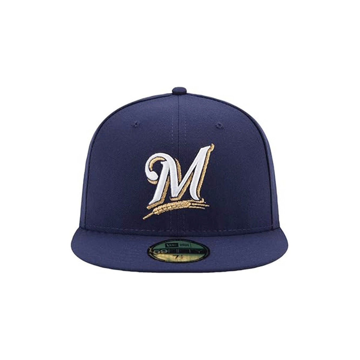 Gorra ajustada Milwaukee Brewers "M" local 59FIFTY