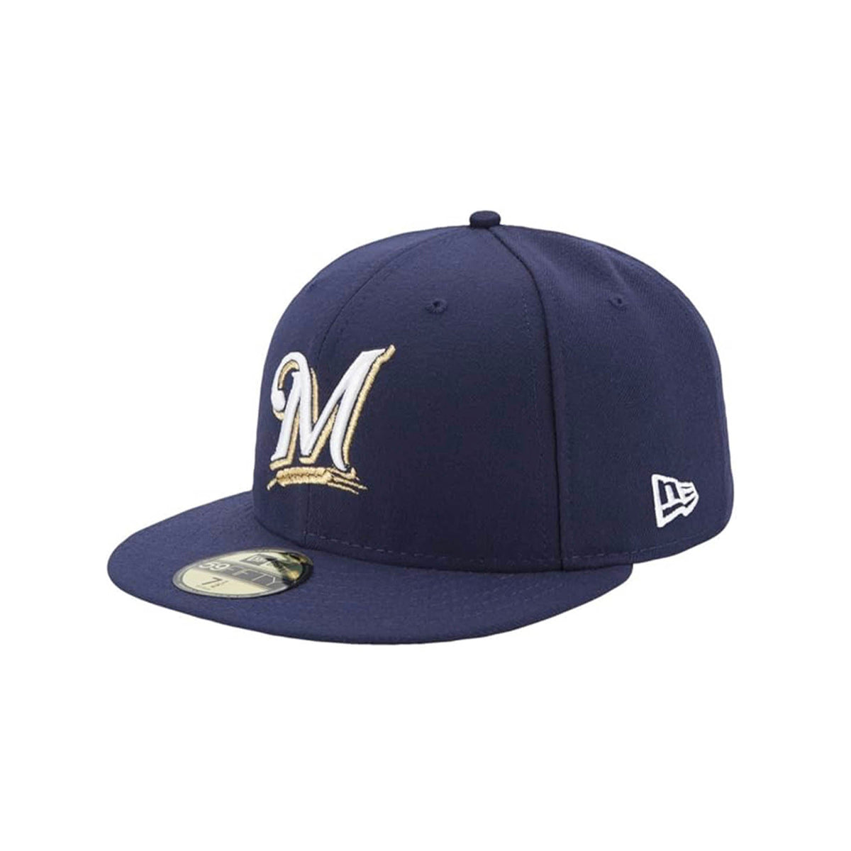 Gorra ajustada Milwaukee Brewers "M" local 59FIFTY