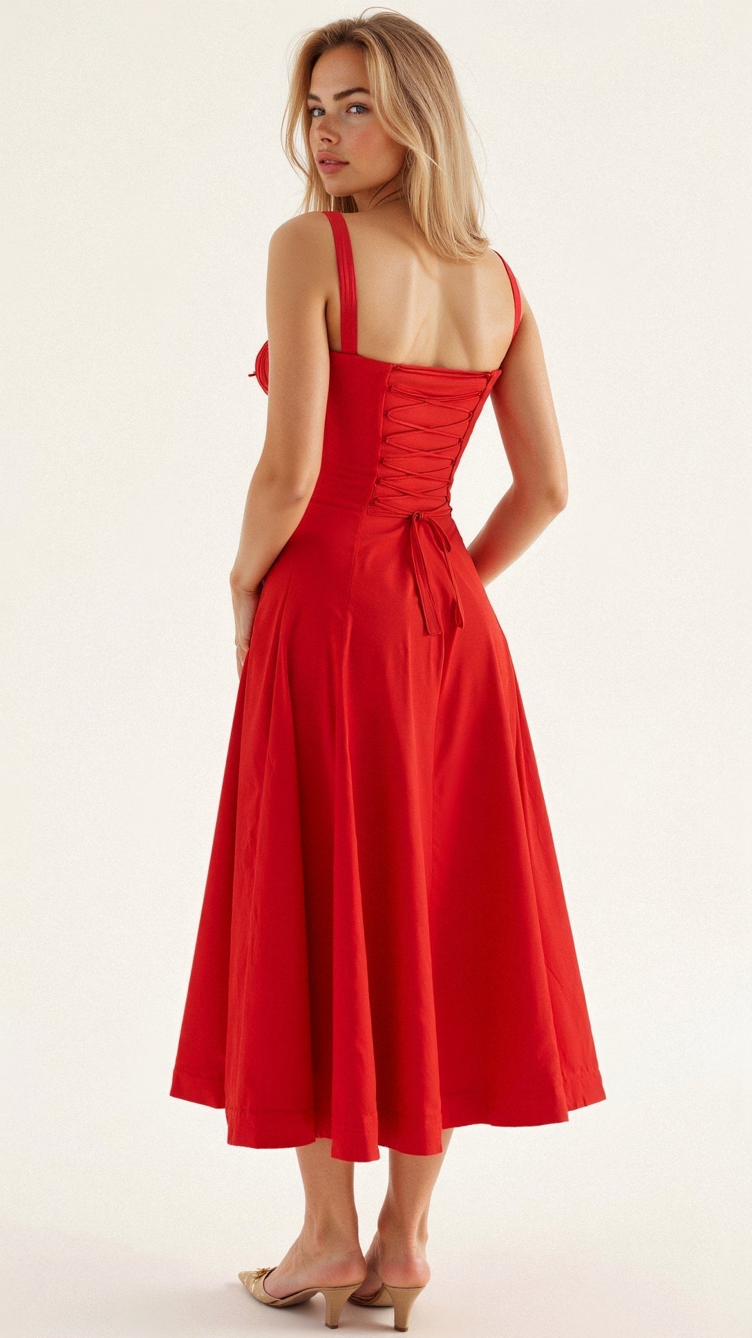 BUSTIER PARTY DRESS | STRUCTURED CORSET STYLE WITH FRONT SLIT